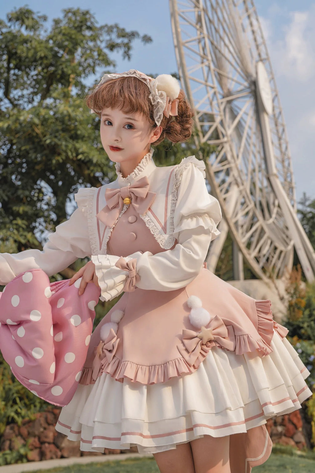 Magic Girl - Sweet Lolita Long Sleeve OP Christmas - image 1