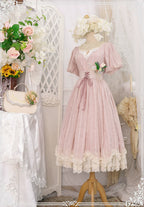 Tulip - Classic Lolita Short Sleeve OP Dress - image 12