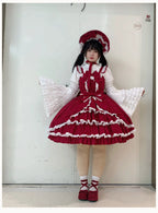 Gryza Plus Size Princess Lolita JSK with Cotton Tiered Ruffles - image 3
