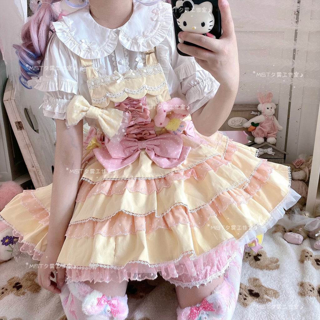 Creamy Condensed Milk - Kawaii Lolita Short-Sleeve Shirt - image 24
