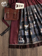 German Bookshelf - Classic Lolita OP Dress & Detachble Cape - image 38