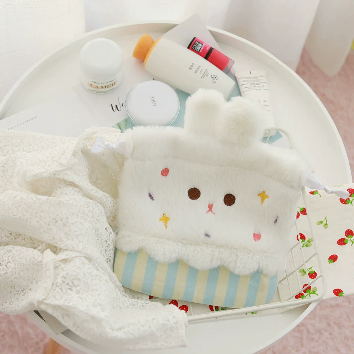 Cute Plush Lolita Bag Rabbit Cake Bag - image 10