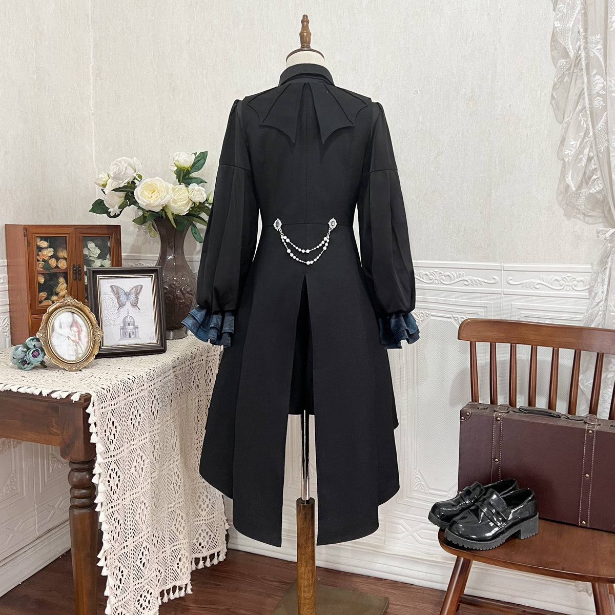 Mystique Melody - Ouji Lolita Shorts, Prince Long Vest Collection - image 15