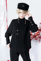The Stars Change - Ouji Lolita Embroidery Brolita Trousers - image 8