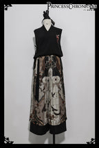 Night Instructions Printed Ouji Trousers - image 4