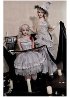 Twilight - Gothic Witch Lolita SK Suit Bodice Mermaid Dress - image 12