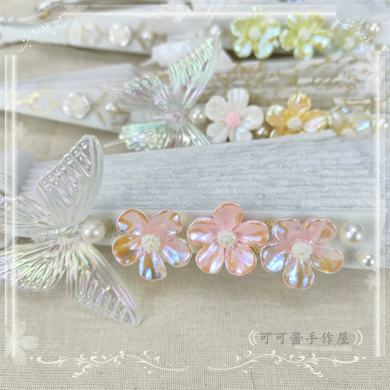 Butterfly Tassel Han Lolita Folding Fan - image 17