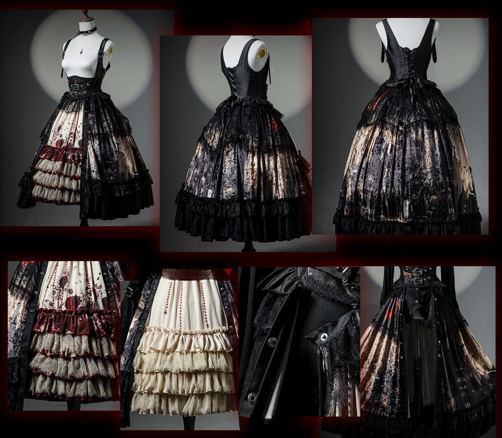 Heretic Nun Gothic Lolita Long JSK Set - image 4