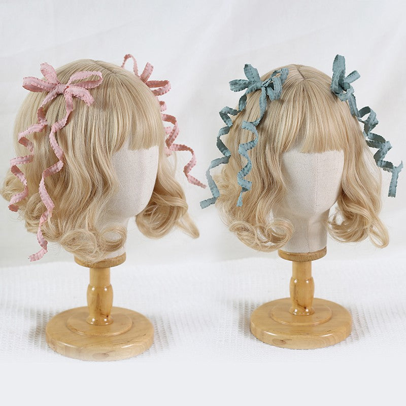 Sweet Lolita Spiral Ribbon Headdress - image 1