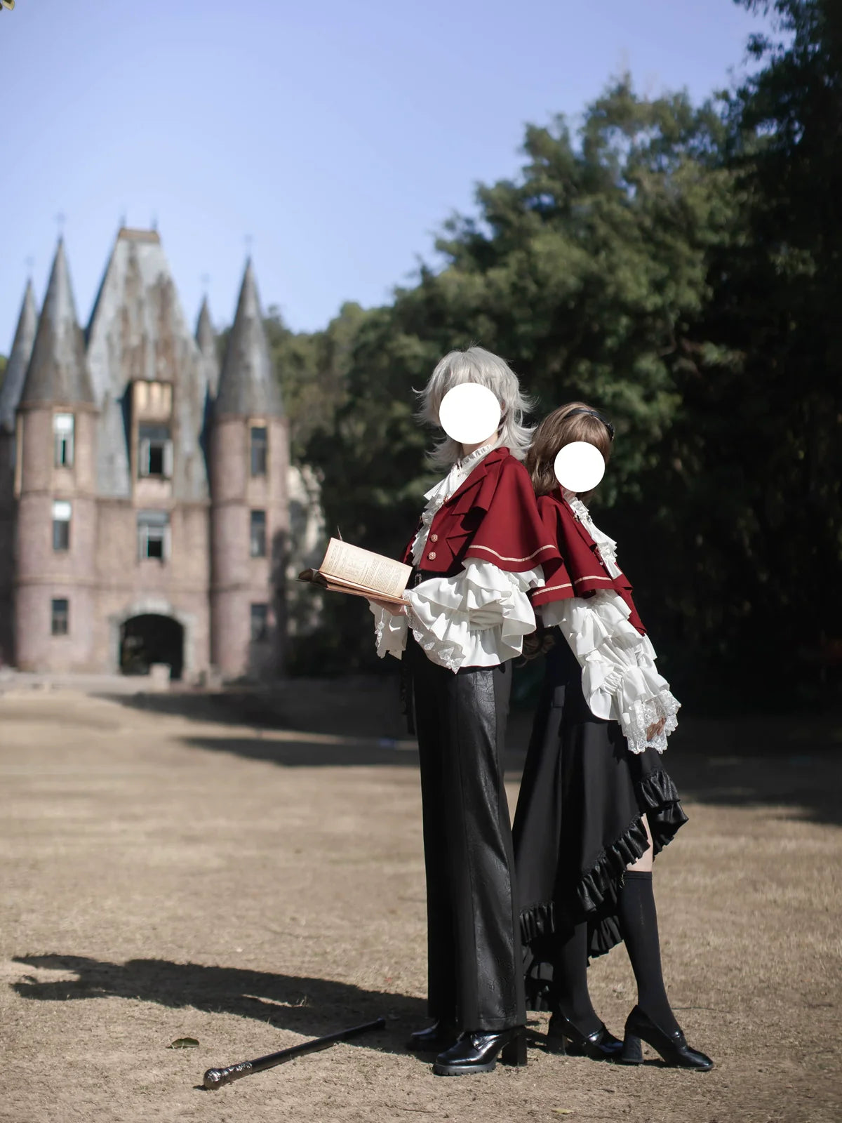 Night & Day Sonata Ouji Lolita Shirt and Pants Set - image 22