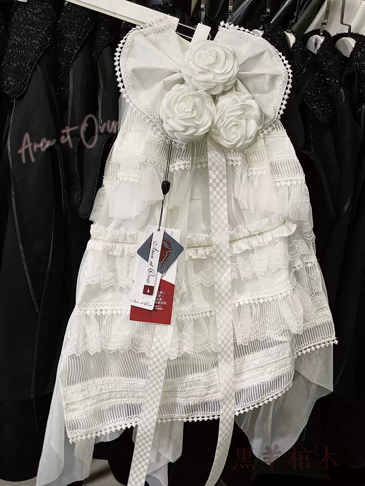 Gothic Lolita Trailing Prince Series Lace Single-Sided Trailing Multicolors - image 8