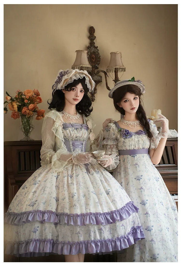 Iris Secret Twins Lolita OP and Bodice JSK Series and Accessories - image 11