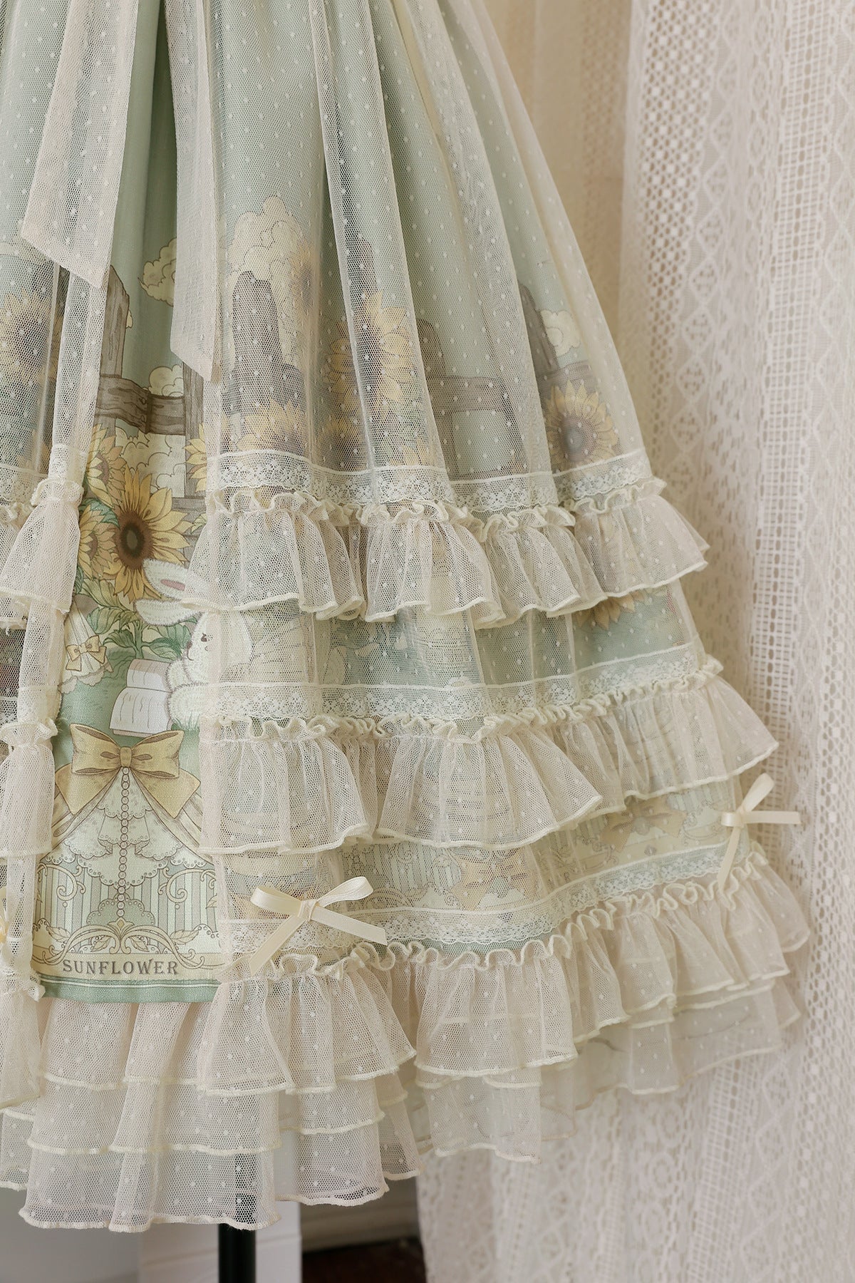 Flower and Letter - Classic Lolita JSK Dress - image 11