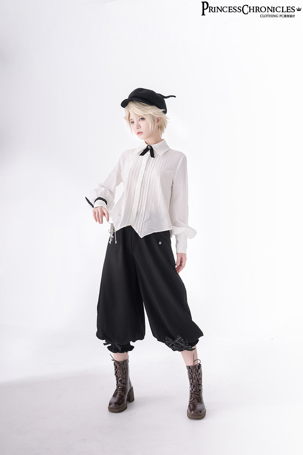 Secret Morning News - Vintage Ouji Lolita Vest Blouse Bloomers - image 19