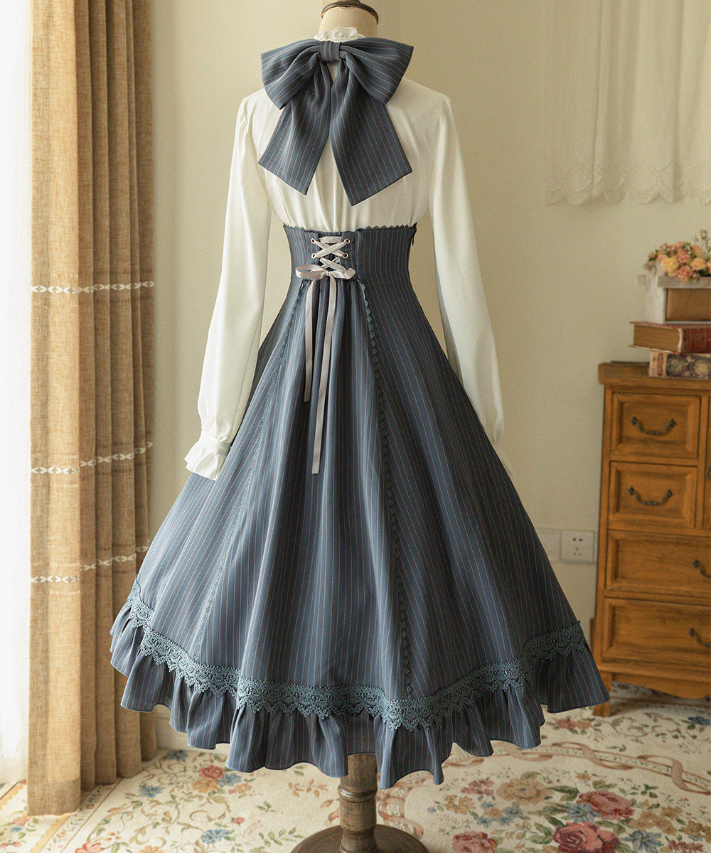South of the Forest Vintage Classic Lolita Halter JSK and Blouse Series - image 18