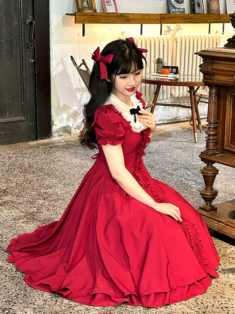 Long Version - Elegant Vintage Lolita OP - image 15