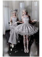 Twilight - Gothic Witch Lolita SK Suit Bodice Mermaid Dress - image 14