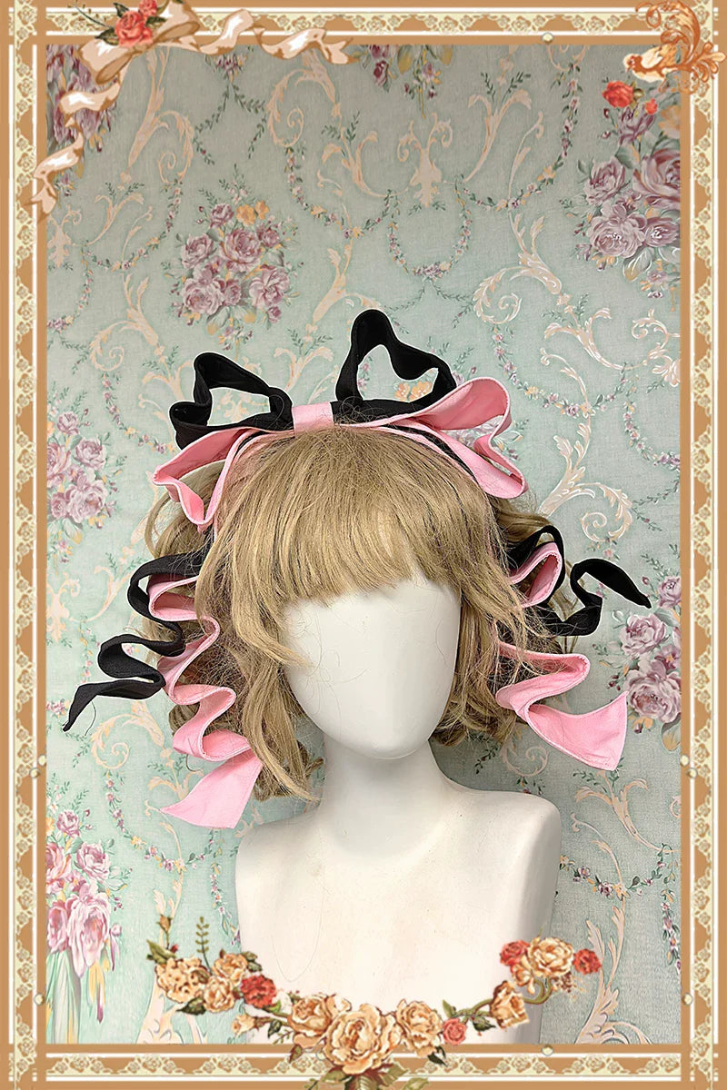 Chandelier - Old School Lolita OP Dress, Polka Dot, Chandelier Print and Accessories - image 26