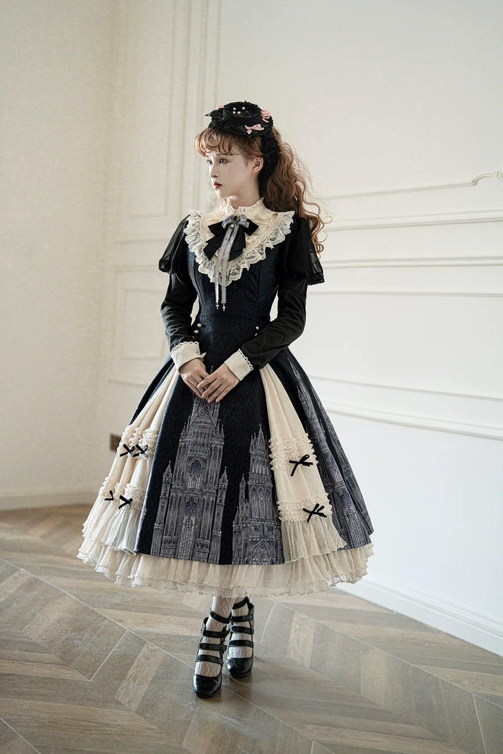 Church Bell - Elegant Lolita OP Dress Long Sleeve Spring Autumn - image 13