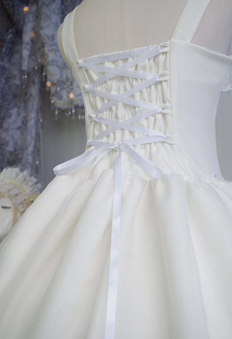 Fate Quartet Gothic Bridal Lolita JSK Dress - image 64