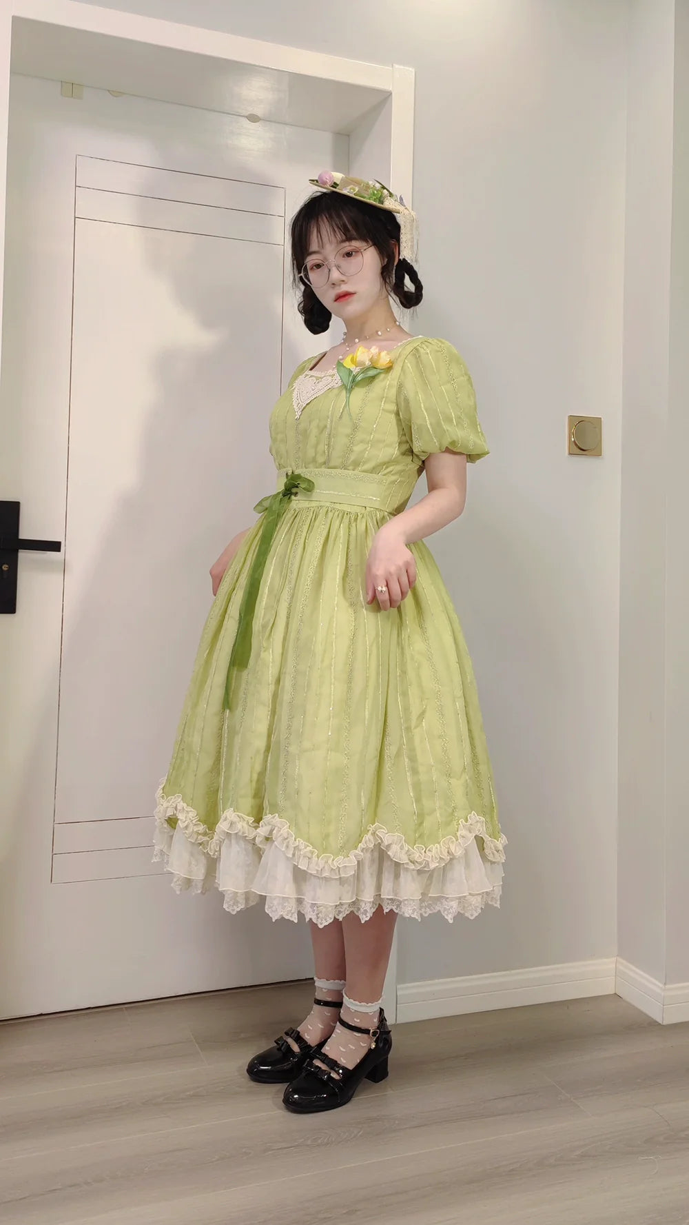 Tulip - Classic Lolita Short Sleeve OP Dress - image 59