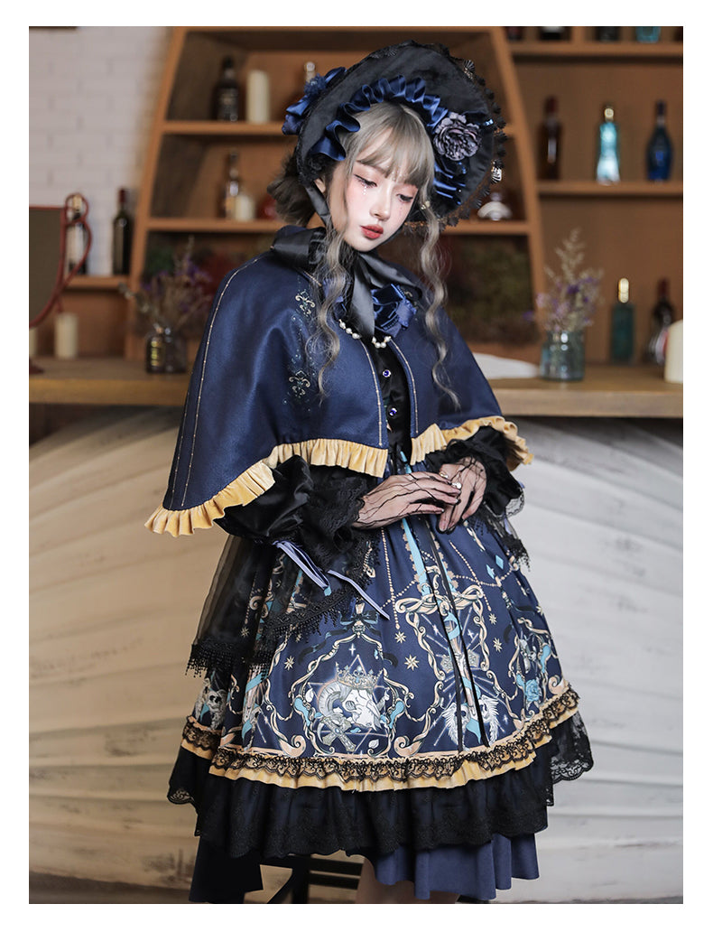 God Redemption - Retro Gothic OP, Printed Dress and Accessories - image 1