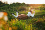 Rose Doll - Elegant Lolita Striped Fishbone Skirt - image 46