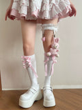 Sweet Lolita Calf Socks and Rabbit Bow Leg Garter - image 6