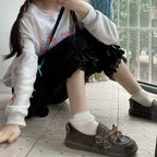 Sweet Lolita Jacquard Cotton Bloomers, Accordion Pleats - image 16