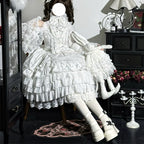Love Feathered Bond - Wedding Sweet Lolita JSK Gorgeous Bridal Blouse - image 8