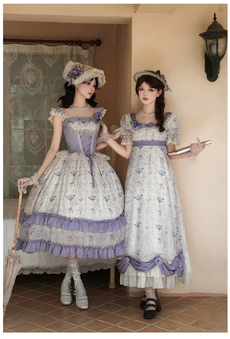 Iris Secret Twins Lolita OP and Bodice JSK Series and Accessories - image 1