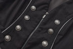 Timeless Silence Mystery - Sleeveless Ouji Lolita Vest Coat, High-Low Hem - image 8