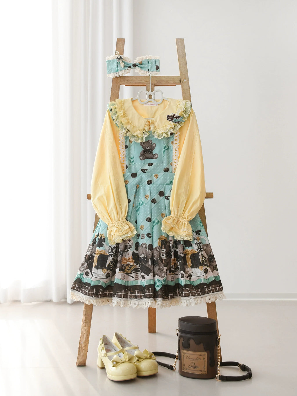 Hyde Garden - Daily Lolita Shirt Cotton Blouse Long Sleeves - image 6