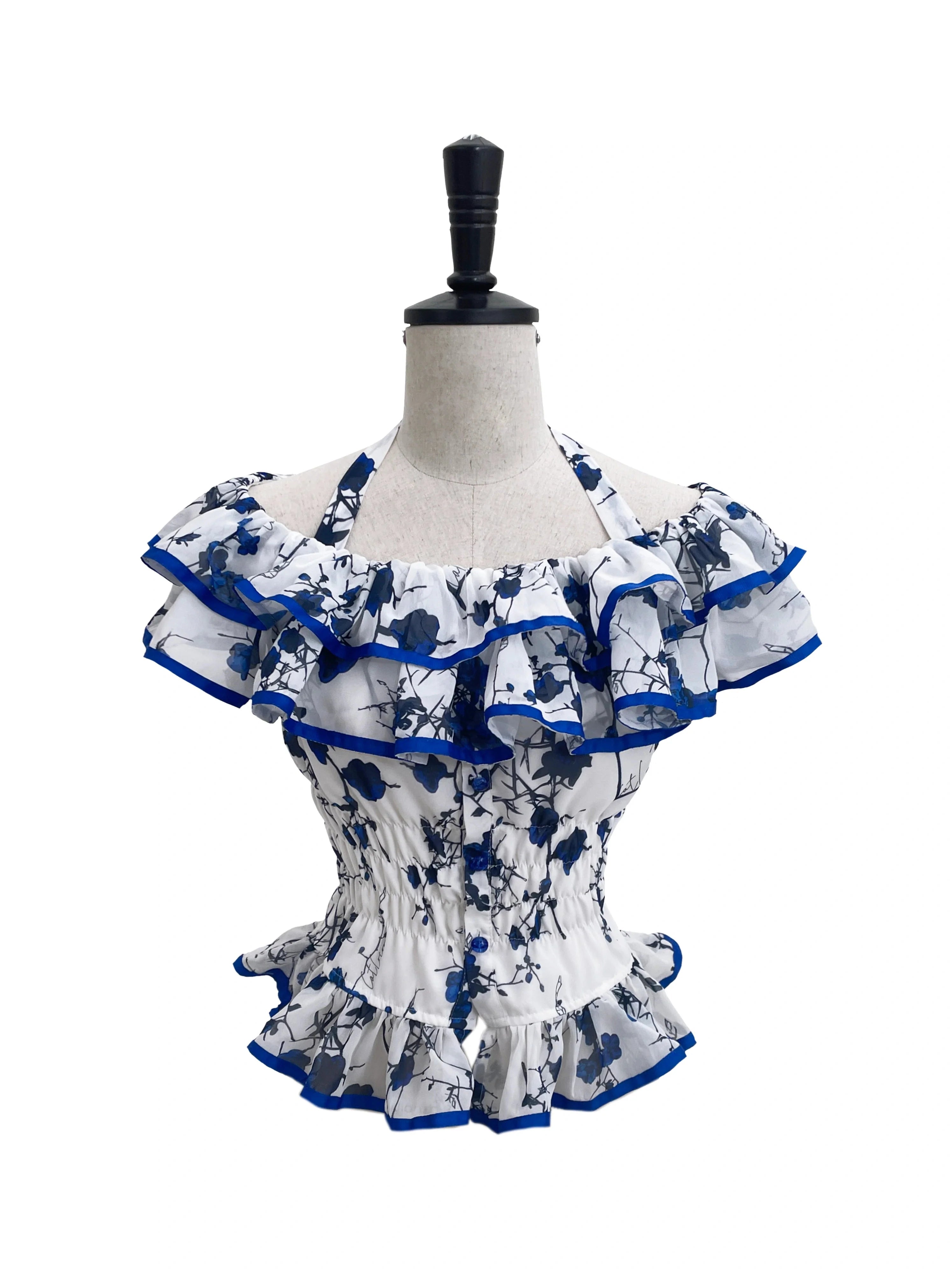 Thorned Rose Gothic Lolita Blouse and Skirt Set - image 11
