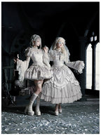 Humanoid Robot - Silver Gothic Lolita Mermaid Skirt Set - image 30