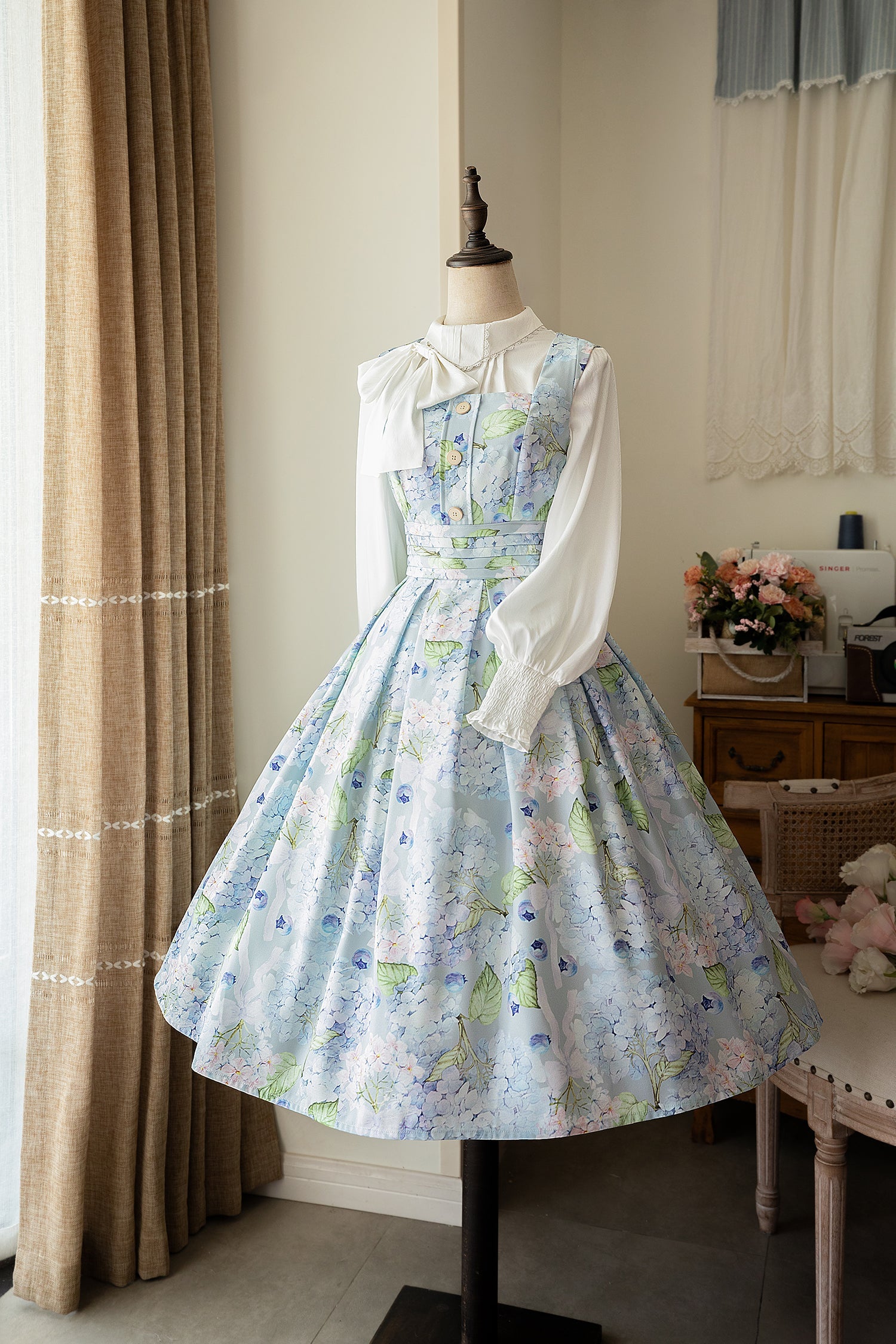 Basket of the Forest 2.0 - Flower Classic Dress - image 3