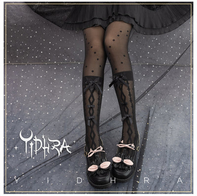 Wedding Night Butterfly - Kawaii Lolita Summer Tights - image 18