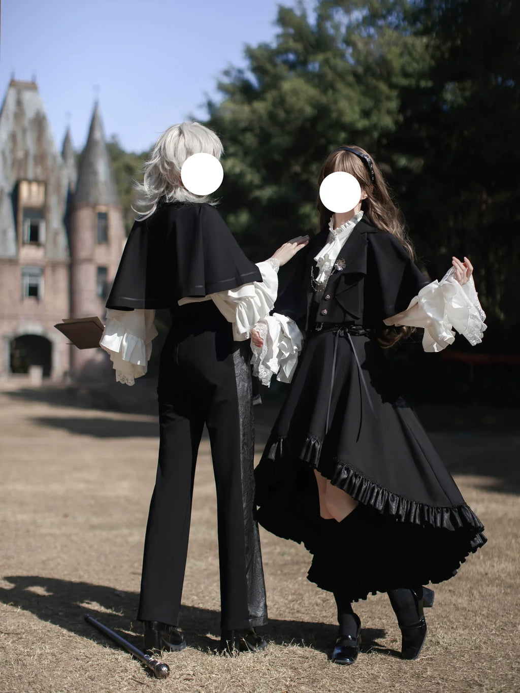 Night & Day Sonata Ouji Lolita Shirt and Pants Set - image 23