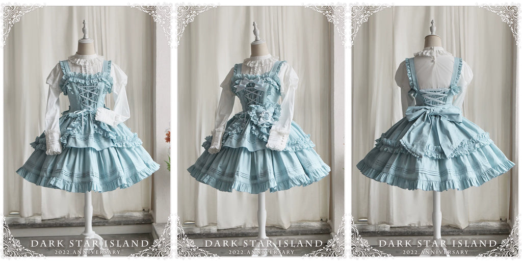 Halloween Gothic Lolita Short JSK Dress - image 47