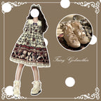 Enthusiastic Ideation - Elegant Lolita Shoes Fleeced Short Martin Boots - image 8
