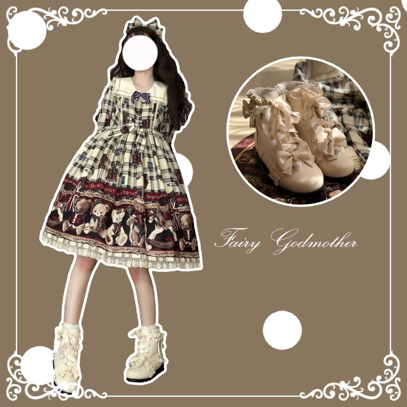 Enthusiastic Ideation - Elegant Lolita Shoes Fleeced Short Martin Boots - image 8