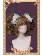 Sleepy Bear - Kawaii Lolita Bear and Star Printed Dress and Accessories - image 21