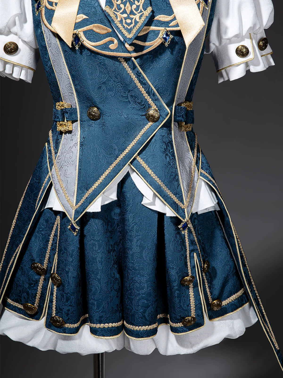 Contract Magic - Jacquard Ouji Lolita Vest Outfit - image 12