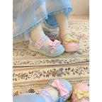 Cute Bow Candy-Colored Lolita Flat Shoes - image 14