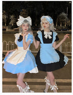 Kiss Kiss - Vintage Maid Lolita OP Dress and Apron - image 42