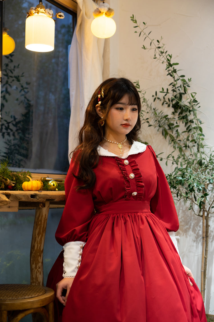 Lola's Diary - Multicolors Classic Lolita Plus Size OP Dress - image 25
