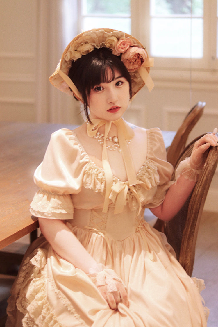 CLA Vintage French Lolita OP Dress - image 67