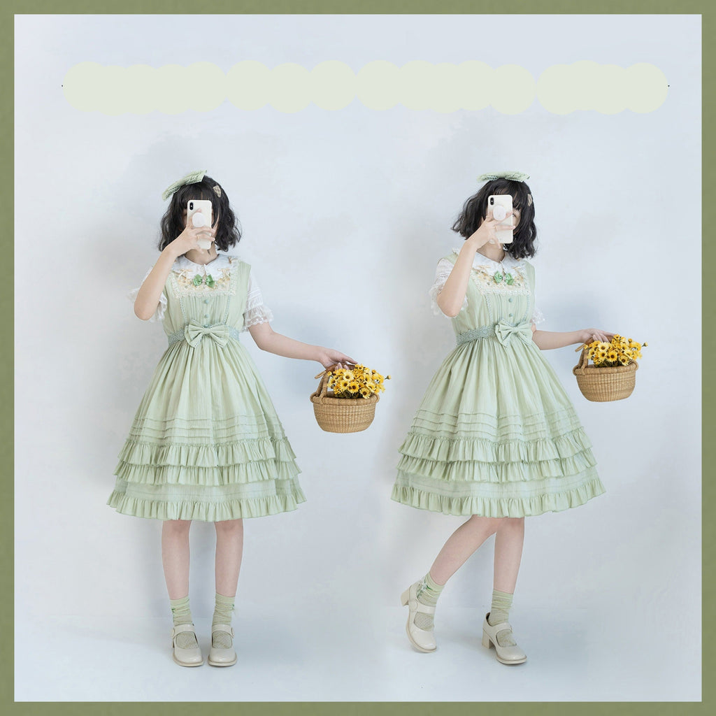 Nelly Girl - Summer Lolita JSK Dress - image 8