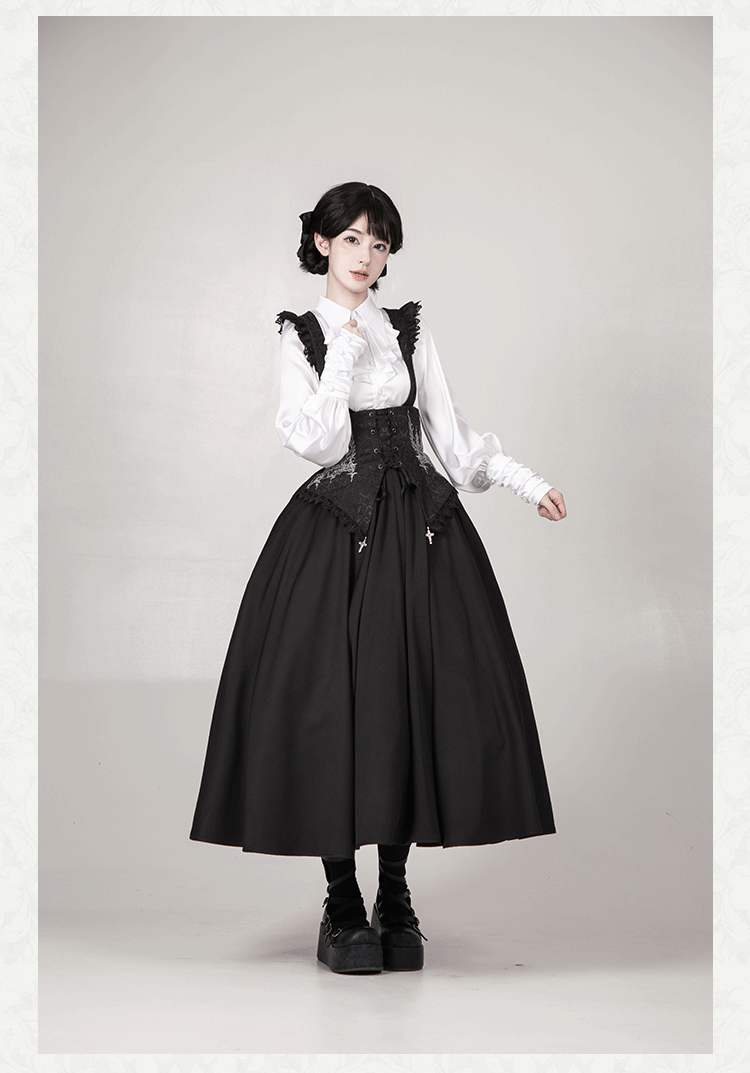 Thorny Night Gothic Lolita Bust-Support JSK - image 21