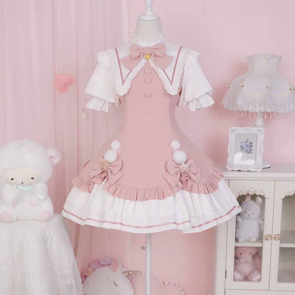 Magic Girl - Sweet Lolita Long Sleeve OP Christmas - image 31